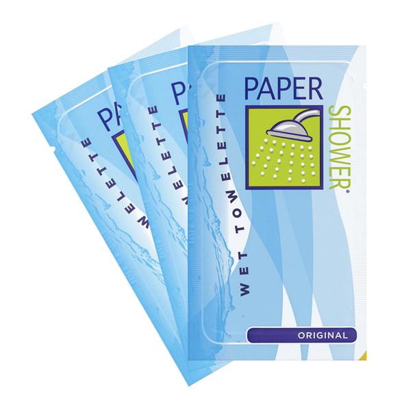 Paper Shower® Original: Wet Wipe – Individual Packs (12ct)
