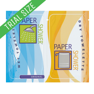 Paper Shower® Original: Wet & Dry Wipe - Trial (1ct)