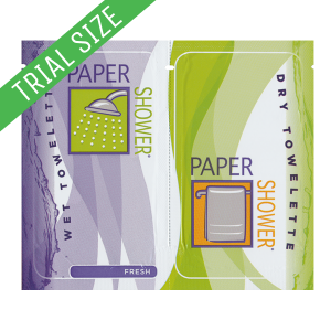 Paper Shower® Fresh: Wet & Dry Wipe - Trial (1ct)