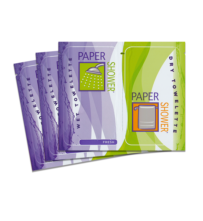 Paper Shower® Fresh: Wet & Dry Wipe (12ct)
