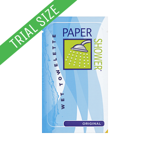 Paper Shower® Original: Wet Wipe - Individual Pack - Trial Size (1ct)